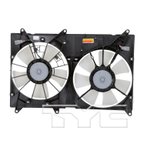 TYC 620810 Dual Radiator and Condenser Fan Assembly - view 4