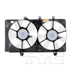 TYC 620820 Dual Radiator and Condenser Fan Assembly - view 4