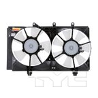TYC 620830 Dual Radiator and Condenser Fan Assembly - view 4