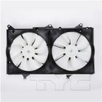 TYC 620860 Dual Radiator and Condenser Fan Assembly - view 1