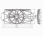 TYC 620900 Dual Radiator and Condenser Fan Assembly - view 4