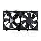 TYC 620930 Dual Radiator and Condenser Fan Assembly - view 3