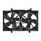 TYC 620940 Dual Radiator and Condenser Fan Assembly - view 1