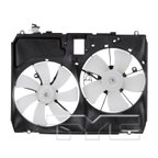 TYC 620960 Dual Radiator and Condenser Fan Assembly - view 1