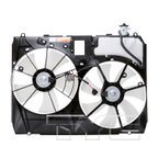 TYC 620970 Dual Radiator and Condenser Fan Assembly - view 4
