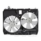 TYC 620970 Dual Radiator and Condenser Fan Assembly - view 1