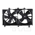 TYC 620980 Dual Radiator and Condenser Fan Assembly - view 1