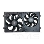 TYC 621000 Dual Radiator and Condenser Fan Assembly - view 1