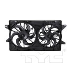TYC 621010 Dual Radiator and Condenser Fan Assembly - view 1