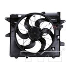 TYC 621070 Dual Radiator and Condenser Fan Assembly - view 3