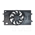 TYC 621100 Dual Radiator and Condenser Fan Assembly - view 3