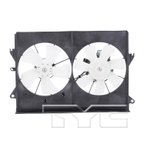 TYC 621120 Dual Radiator and Condenser Fan Assembly - view 1
