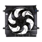 TYC 621140 Dual Radiator and Condenser Fan Assembly - view 3