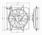 TYC 621140 Dual Radiator and Condenser Fan Assembly - view 4