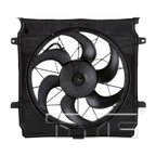 TYC 621140 Dual Radiator and Condenser Fan Assembly - view 1