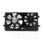 TYC 621150 Dual Radiator and Condenser Fan Assembly - view 4