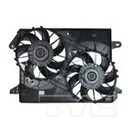 TYC 621160 Dual Radiator and Condenser Fan Assembly - view 3