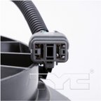 TYC 621200 Dual Radiator and Condenser Fan Assembly - view 3