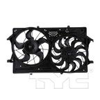 TYC 621230 Dual Radiator and Condenser Fan Assembly - view 1