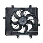 TYC 621240 Dual Radiator and Condenser Fan Assembly - view 1