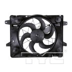 TYC 621290 Dual Radiator and Condenser Fan Assembly - view 1