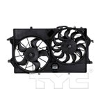 TYC 621310 Dual Radiator and Condenser Fan Assembly - view 1