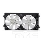 TYC 621350 Dual Radiator and Condenser Fan Assembly - view 1