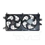 TYC 621360 Dual Radiator and Condenser Fan Assembly - view 3