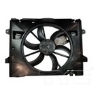 TYC 621380CU Dual Radiator and Condenser Fan Assembly - view 4
