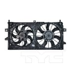 TYC 621420 Dual Radiator and Condenser Fan Assembly - view 3