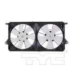 TYC 621440 Dual Radiator and Condenser Fan Assembly - view 1