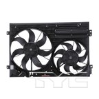 TYC 621460 Dual Radiator and Condenser Fan Assembly - view 1