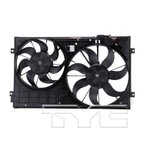 TYC 621490 Dual Radiator and Condenser Fan Assembly - view 2