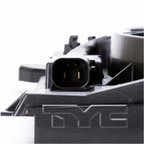 TYC 621510 Dual Radiator and Condenser Fan Assembly - view 4