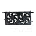 TYC 621540 Dual Radiator and Condenser Fan Assembly - view 1