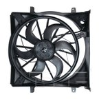 TYC 621560 Dual Radiator and Condenser Fan Assembly - view 1