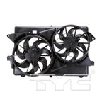 TYC 621610 Dual Radiator and Condenser Fan Assembly - view 4