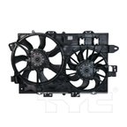 TYC 621670 Dual Radiator and Condenser Fan Assembly - view 3