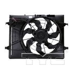 TYC 621710 Dual Radiator and Condenser Fan Assembly - view 3