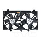 TYC 621810 Dual Radiator and Condenser Fan Assembly - view 4