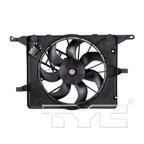 TYC 621830 Dual Radiator and Condenser Fan Assembly - view 1