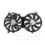 TYC 621840 Dual Radiator and Condenser Fan Assembly - view 4