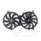 TYC 621840 Dual Radiator and Condenser Fan Assembly - view 1