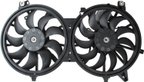 TYC 621840 Dual Radiator and Condenser Fan Assembly - view 3