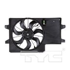 TYC 621850 Dual Radiator and Condenser Fan Assembly - view 1