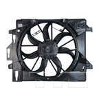 TYC 621860 Dual Radiator and Condenser Fan Assembly - view 3