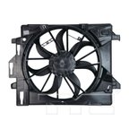 TYC 621860 Dual Radiator and Condenser Fan Assembly - view 1