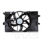 TYC 621890 Dual Radiator and Condenser Fan Assembly - view 3