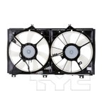 TYC 621900 Dual Radiator and Condenser Fan Assembly - view 4