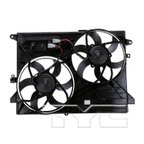 TYC 621910 Dual Radiator and Condenser Fan Assembly - view 3